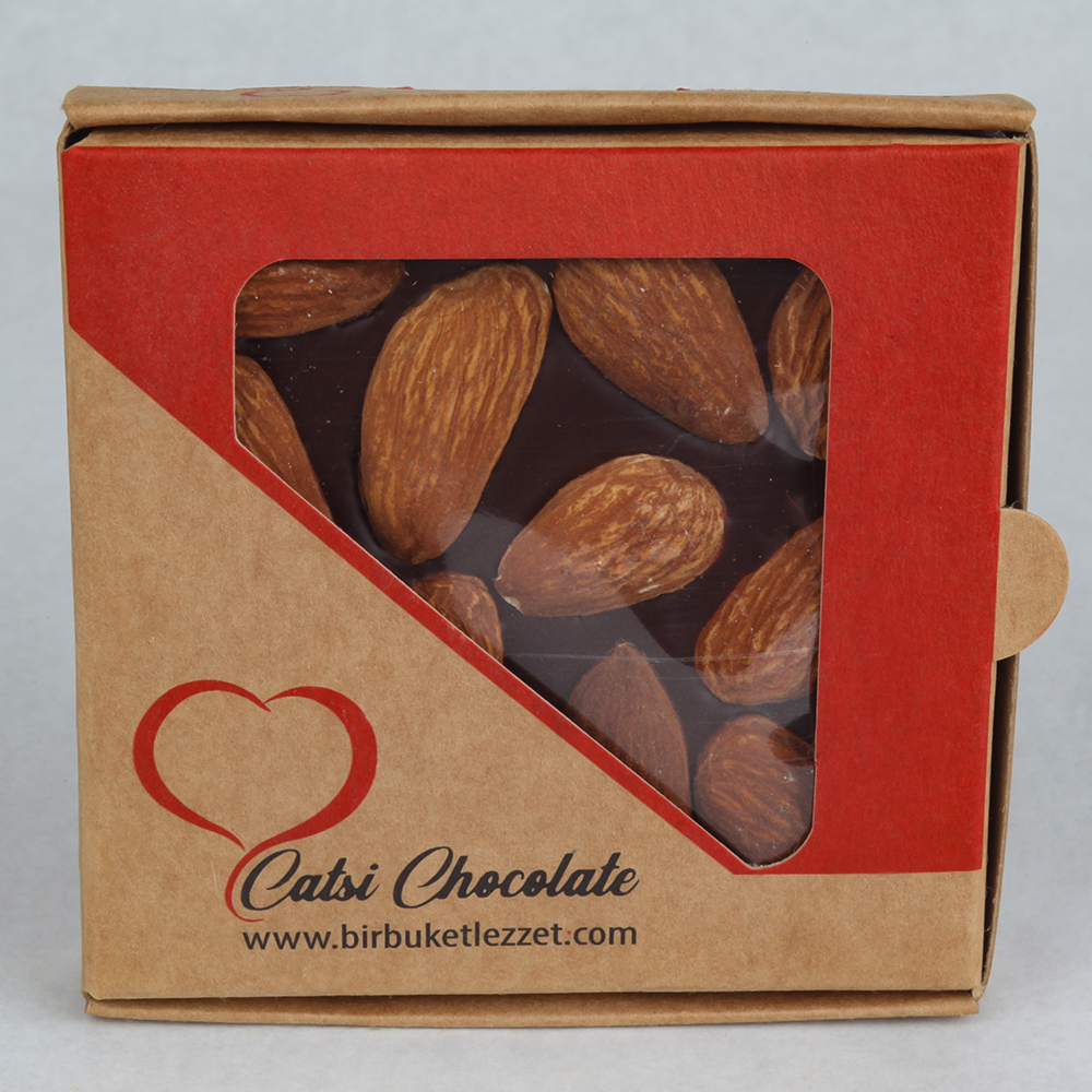 ALMOND DARK CHOCOLATE 60 GR