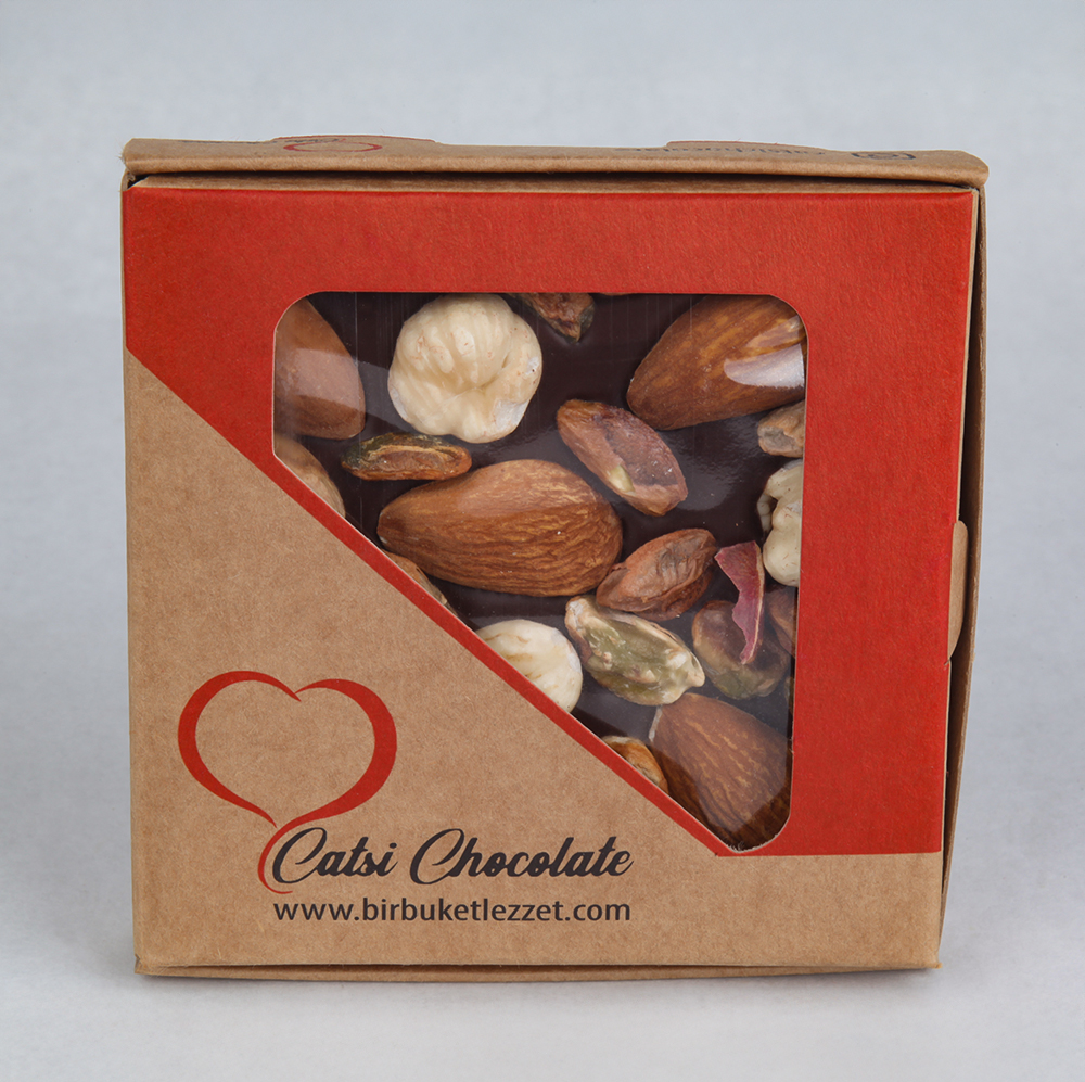 ÇEREZLİ BİTTER ÇİKOLATA 60 GR