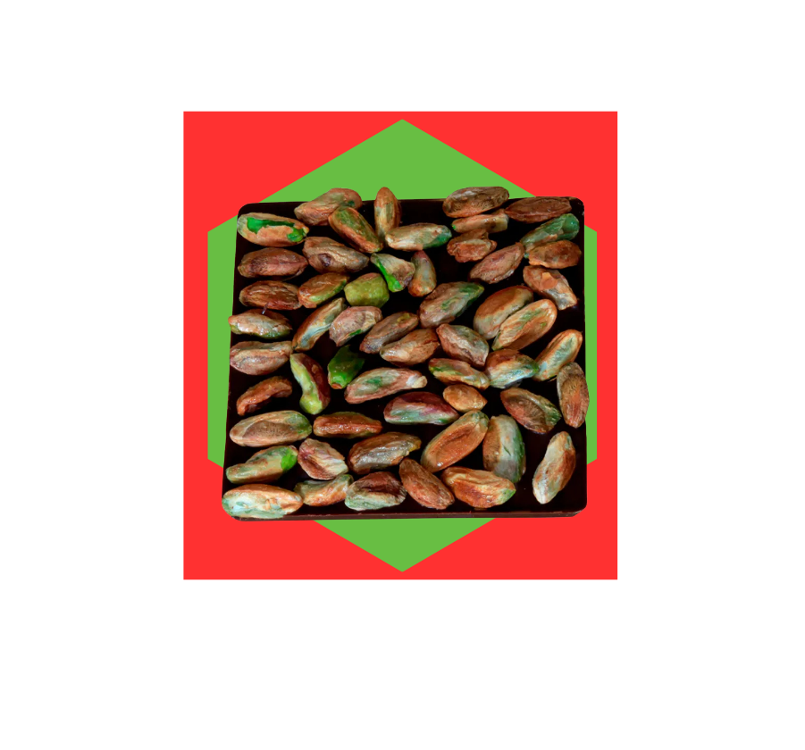 PISTACHIO DARK CHOCOLATE 60 GR