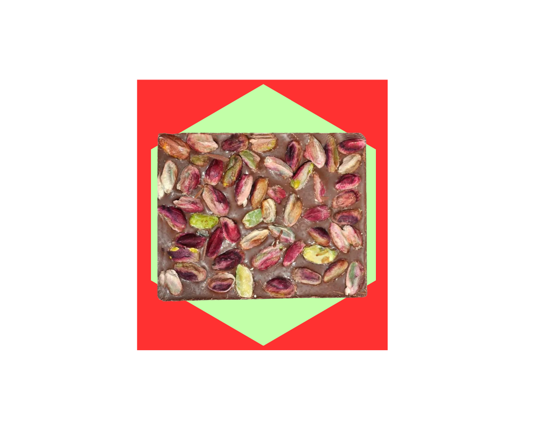 MILK CHOCOLATE WITH PISTACHIO 60 GR