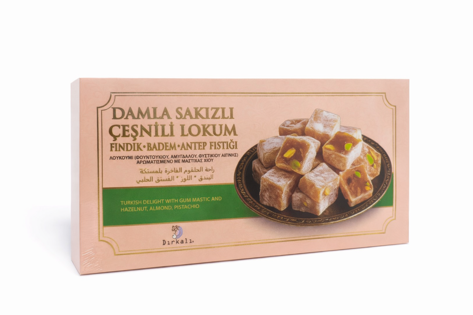 TURKISH DELIGHT WITH FLAVOURED GUM MASTIC 250 gr