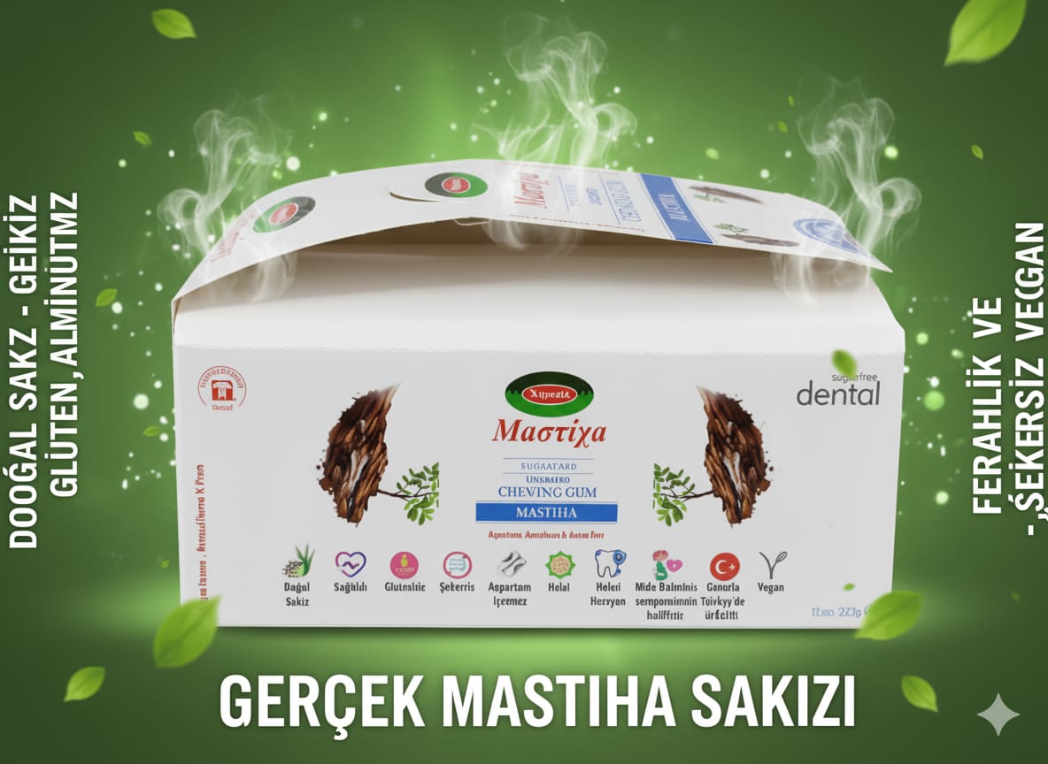 DOĞAL DAMLA SAKIZLI MASTİHA CİKLET (12 * 20 g)